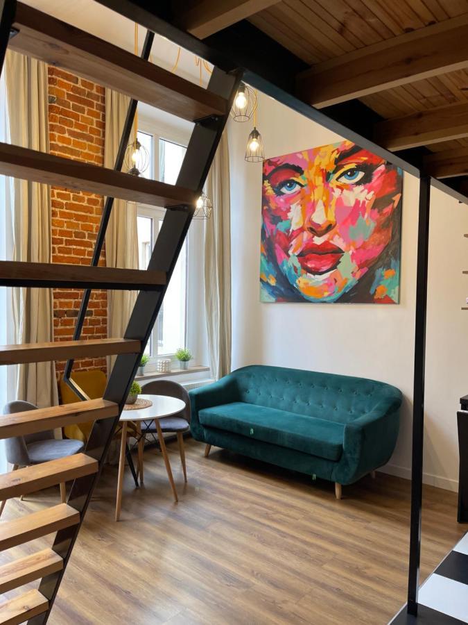 Urokliwy Loft W Ncl Kamienica Vabank 34 Apartment Łódź Exterior foto
